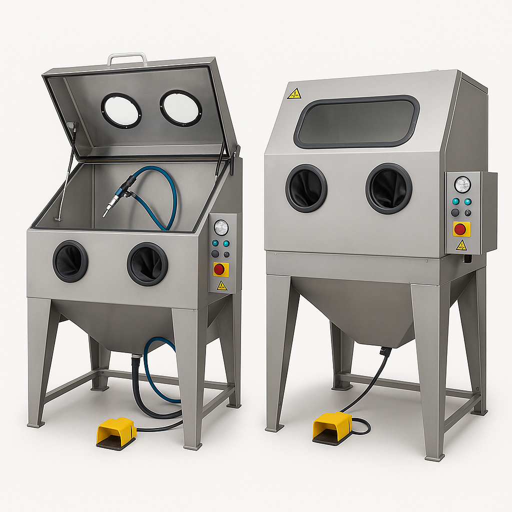 echipamente de spalare cu inalta presiune Geicos pentru curatarea pieselor industriale din inox AISI 304