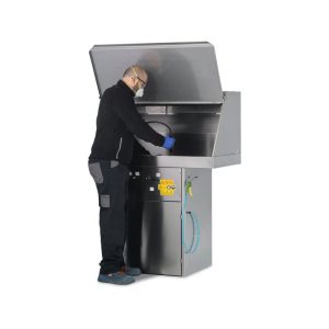 Masina de spalat piese cu apa rece din inox pentru curatare ecologica si economica