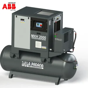 compresor cu surub industrial pentru utilizare continua