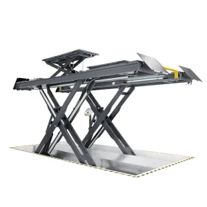 elevatoare foarfeca pentru service auto cu montaj incastrat sau la suprafata